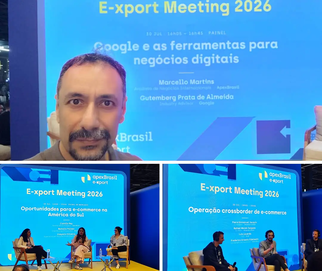 حضور هوشنگ عباسی در جلسات تخصصی APEX Brasil E-Export Meeting 2026