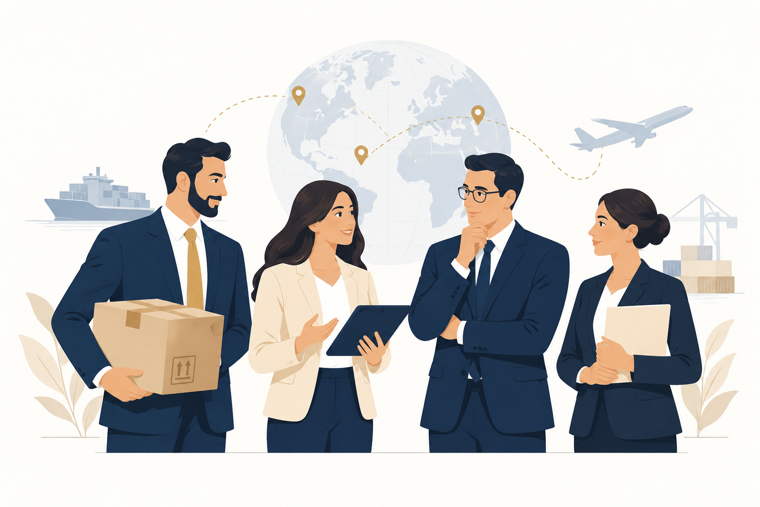 تیم تجارت جهانی و لجستیک