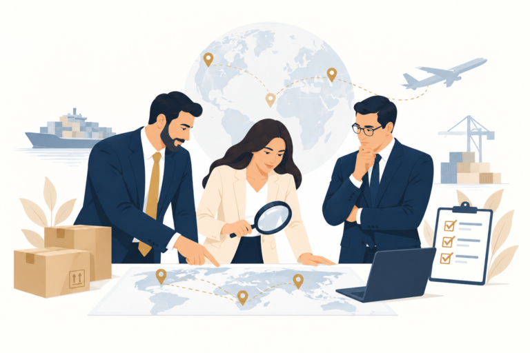 برنامه‌ریزی لجستیکی و مسیرهای جهانی